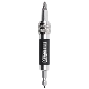Luckyway #10 Countersink Drill Bit, Quick Change Drill and Drive Set, Drill Flip Drive Set