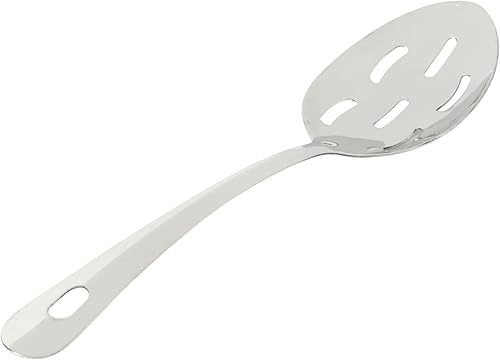 Miniatura 5 de Gibson Home Landsworth - Juego de utensilios para servir de acero inoxidable de 5 piezas, cucharón, cuchara ranurada, espumadera, volteador, cuchara