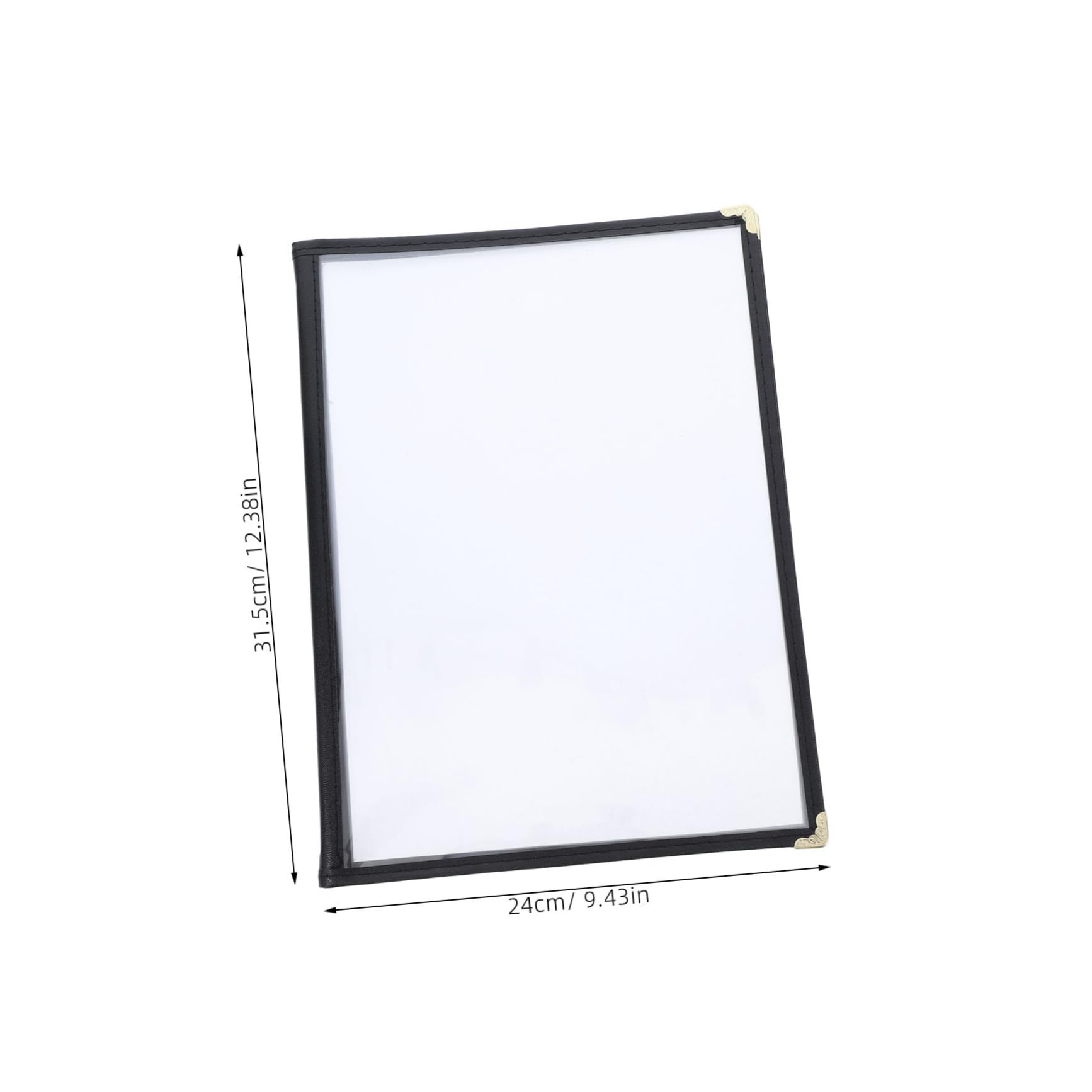 Alipis Bar Menu Holder Restaurant Menu Folder 6 Insert Pockets PVC Menu Book Inserts