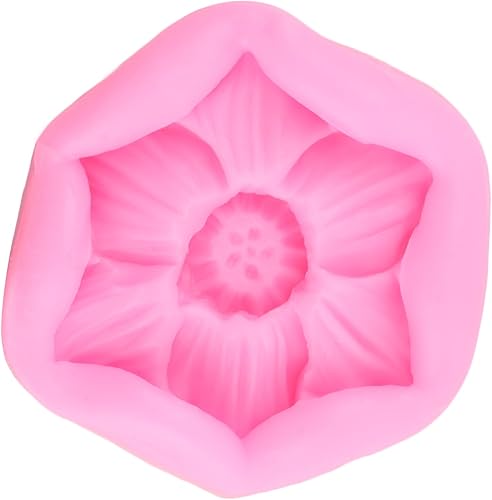 Miniatura 8 de ZiXiang Molde de silicona de flores de orquídea, molde de fondant de plumeria, moldes de hibisco, moldes de chocolate para decoración de pasteles,