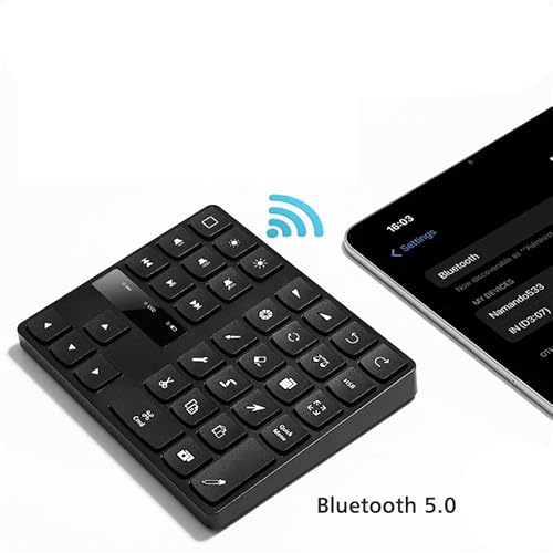 Lafeier Bluetooth Drawing Keypad, 35 Keys Rechargeable Wireless Keyboard for Procreate, and Shortcuts Graphic - Image 2