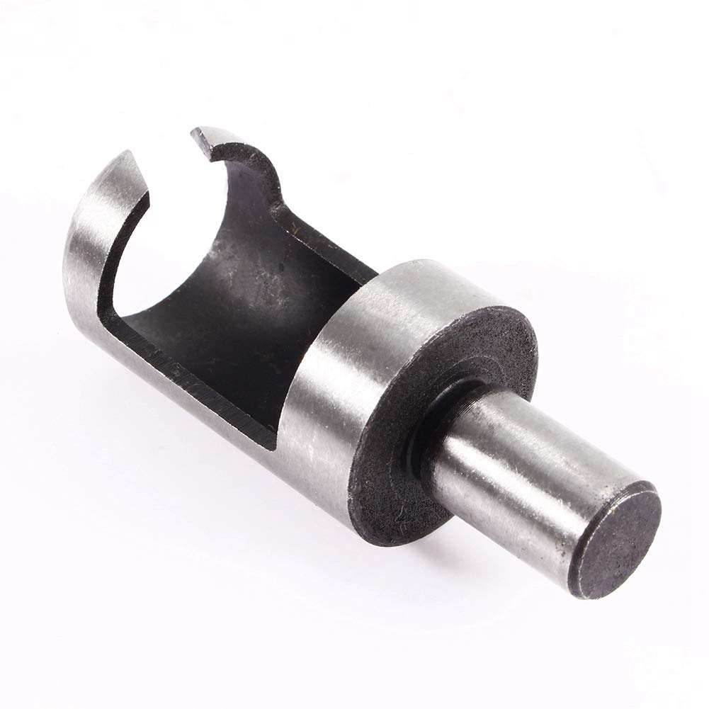 8 Pieces Chamfer Wood Dowel Cutter Straight and Tapered Cone Claw Drill