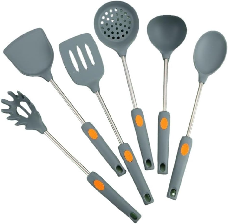 Stir Fried Vegetable Shovel Soup Spoon Leaking Spoon Frying Shovel Kitchen Utensil Set