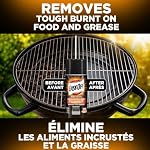Easy Off BBQ Vaporisateur de nettoyage des grilles – Aérosol 400g – Formule de mousse de spray à action rapide pour BBQ, Grates de tabac et de gril; essuyer facilement la graisse pure et la nourriture brûlée