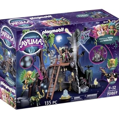 PLAYMOBIL Adventures of Ayuma 70807 Ruina Bat Fairies, con Efecto de Luz, Juguetes para Niños Mayores de 7 Años | Ya disponible en tu tienda friki favorita! En mundofriki.es!