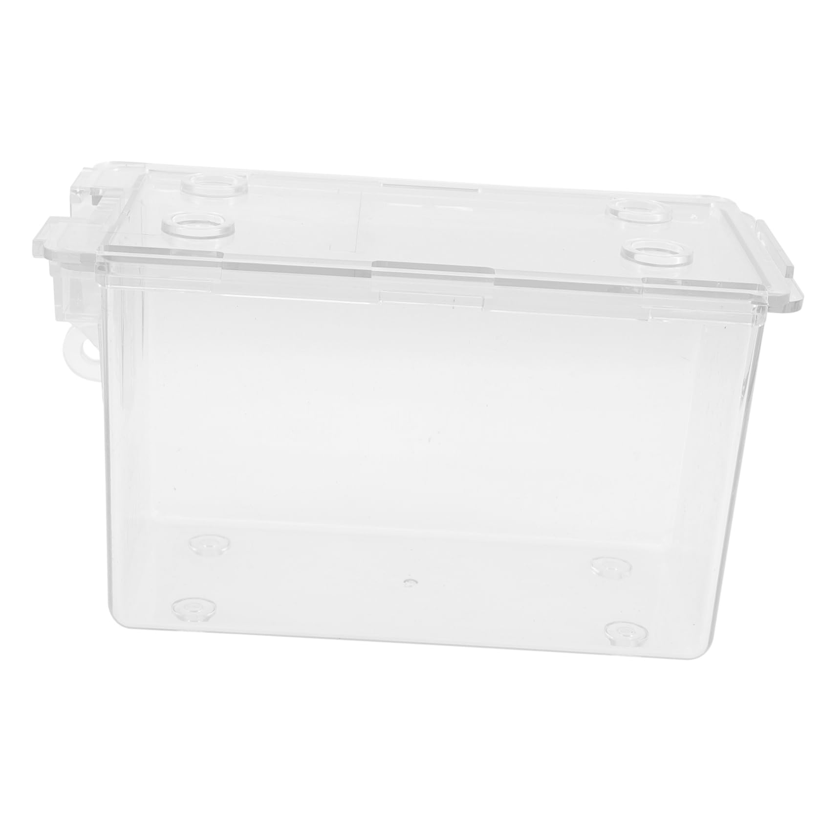 VANZACK Acrylic Poker Cards Holder Compact Storage Case for Poker Chips Jewelry Beads Buttons Guitar Picks