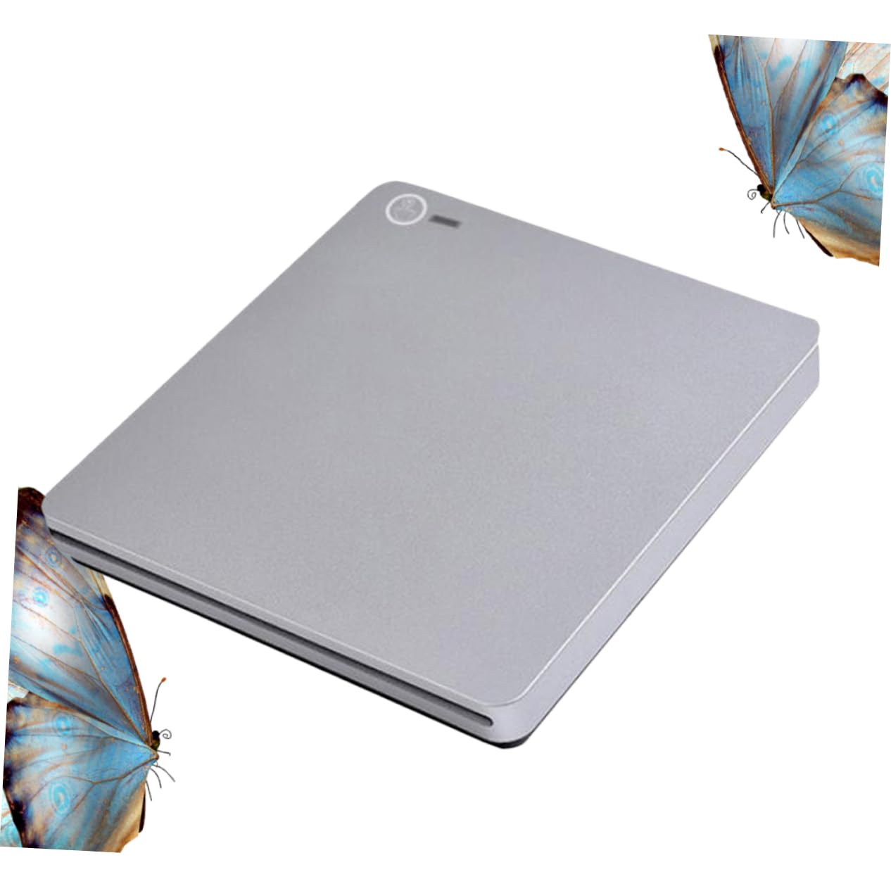 Mipcase 1set Type-c External DVD Burner Dual Interface USB Compatibility Lightweight Design for Home Office Use Silver