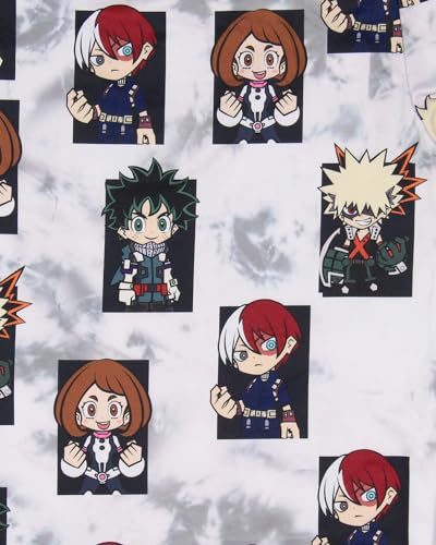 Bioworld My Hero Academia Men's Pajama Pants Izuku Midorya Bakugo Shoto Todoroki Ochaco Uraraka Manga Anime Sleep Pants4