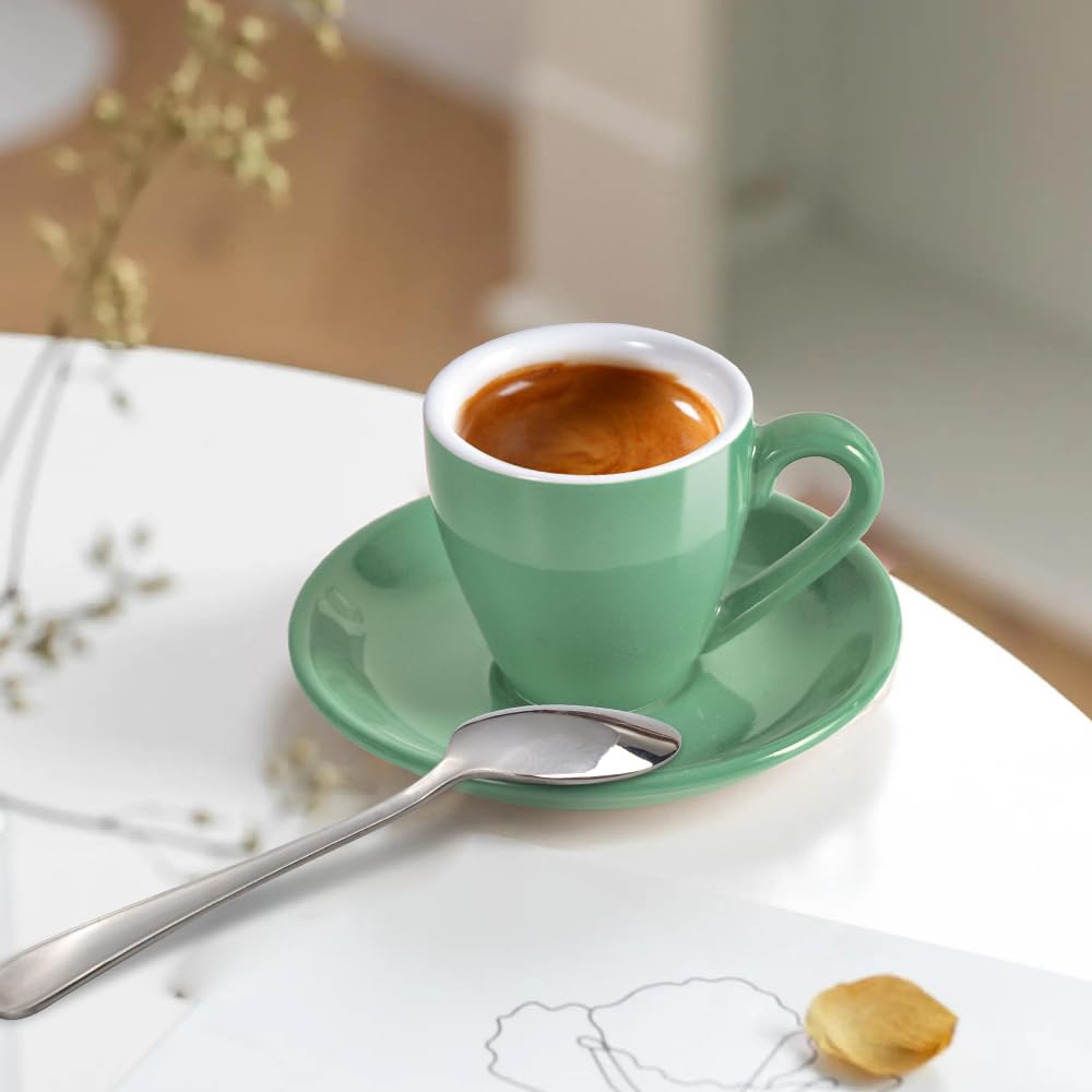 Koffiekop 150 ml met Schotel Crème - Wedgwood Jasper Conran Casual