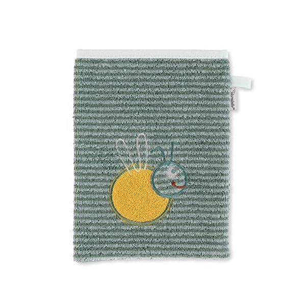 Sterntaler Waschhandschuh Bär Ben, Größe: 21 x 15 cm, Mittelgrün