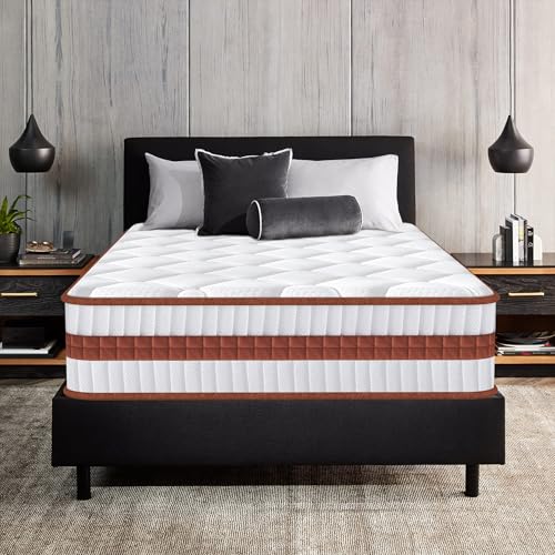 Colchón 90x190 cm Viscoelástica Altura 26cm - Colchón de Espuma HR y Blue Latex, Firmeza Media y Confort, Transpirable, Antibacteriano, Hipoalergénico, Ergonómico, Oeko-Tex, Cara Invierno Verano