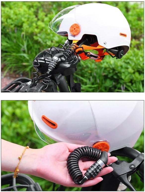 Bike Locks Heavy Duty/Bicycle Chain/Cycling Lock,Codes for Bike Cycle, Moto, Door, Gate Fence