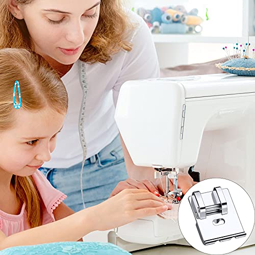 Oiiki 4 Pack Piping Sewing Machine Presser Foot, Fits All Low Shank Snap #TOP6