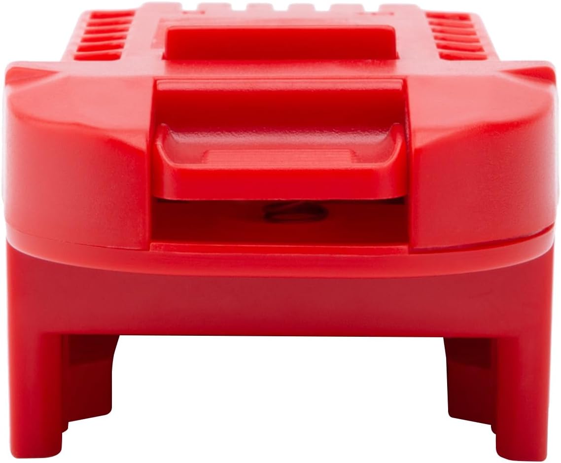 Adapter for Bauer 20v Max Cordless Tools, Compatible with Mil.Waukee M18 Red Lithium Battery, Adapter Only, Red, 1 Pack - Image 3