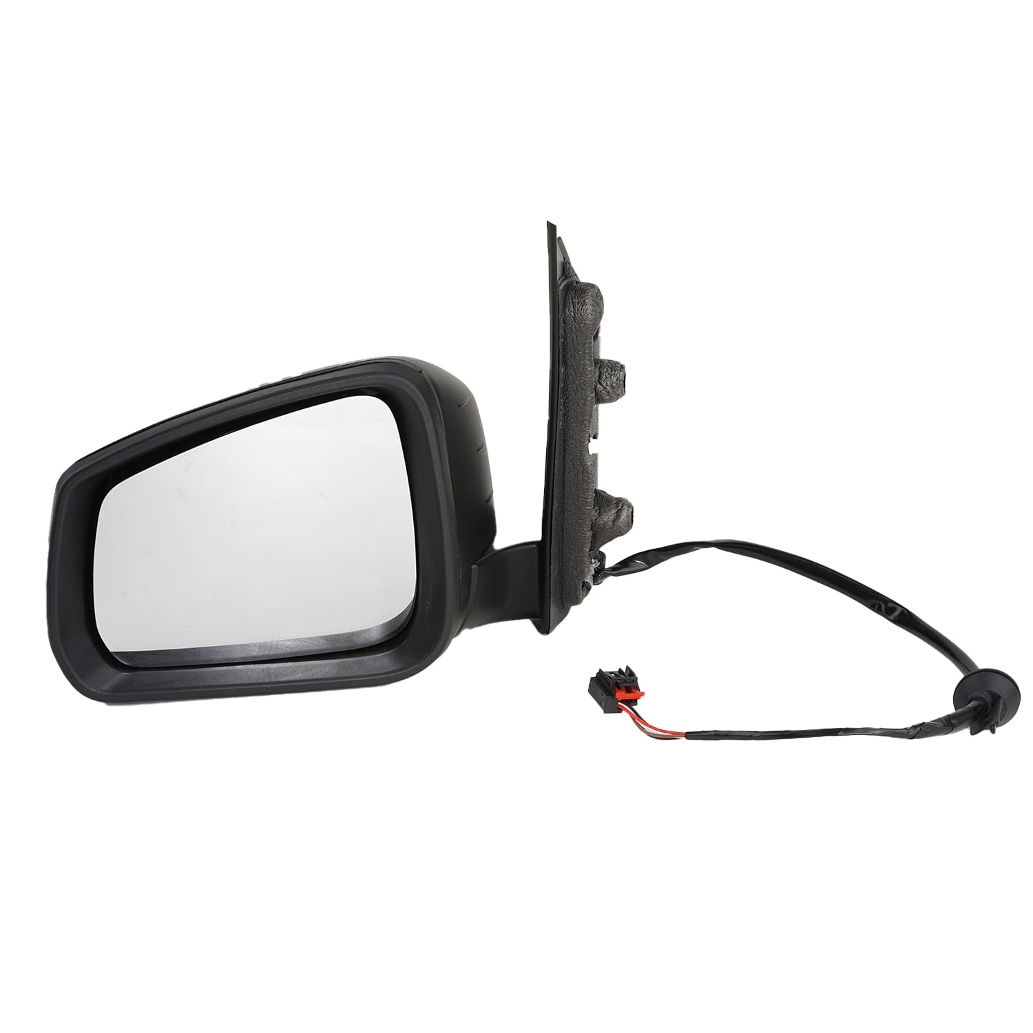 JOHNS 32 43 37-22 Espejo retrovisor para ajuste elect. espejo convexo calefactable abatible eléctricamente izquierda Compatible con VW Caddy V Kombi SBB, SBJ Caddy V Furgoneta SBA, SBH, FORD