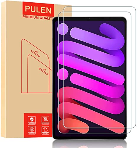 [2-Pack] PULEN for Samsung Galaxy Tab S4 Screen Protector 10.5,HD Anti-Scratch No Bubble Anti-fingerprints 9H Hardness Tempered Glass for Galaxy Tab S4 Tablet (10.5 Inch)