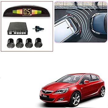 UniPearl -Black Car Parking Reverse Sensors (Set of 4) for - Opel Astra