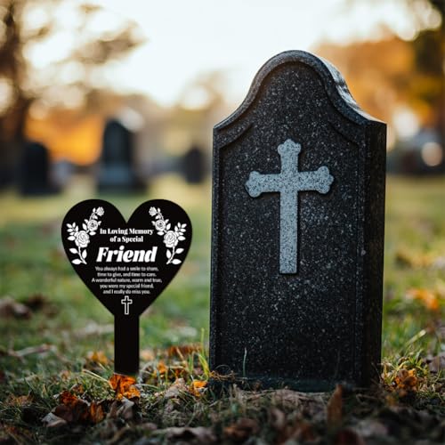 Plaque commémorative de tombe étanche pour surmonter le deuil d'un ami - 7