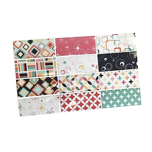 Envelopes de orçamento, 12 peças, papelaria, orçamento, papel de tornassol, à prova d'água, estilo
