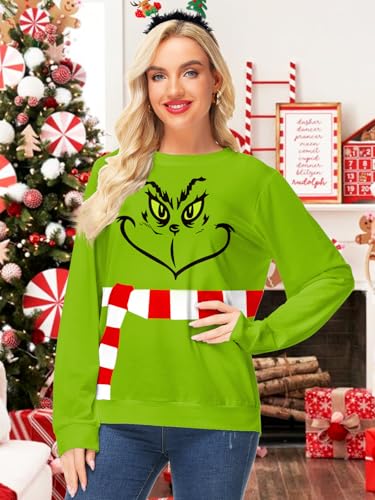 Deerose Moletom feminino de Halloween com estampa de Ação de Graças, blusa de manga comprida de Nata