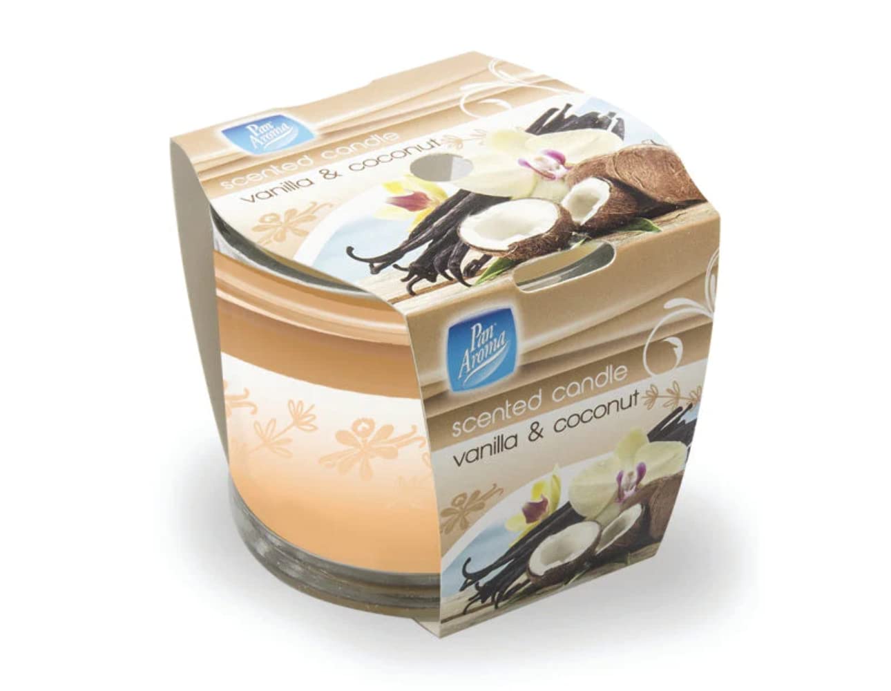 STX_373620 Duftkerze, Duftnote Pan Aroma, Vanille/Kokos (PAN0289)