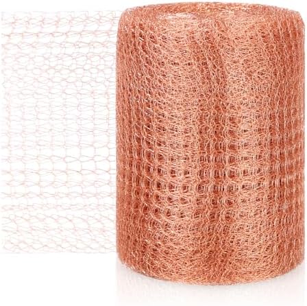 Filet En Cuivre Anti-limaces Et Rongeurs 6 M X 12,7 Cm - Barrière De Protection Pour Jardin Et Maison - 12