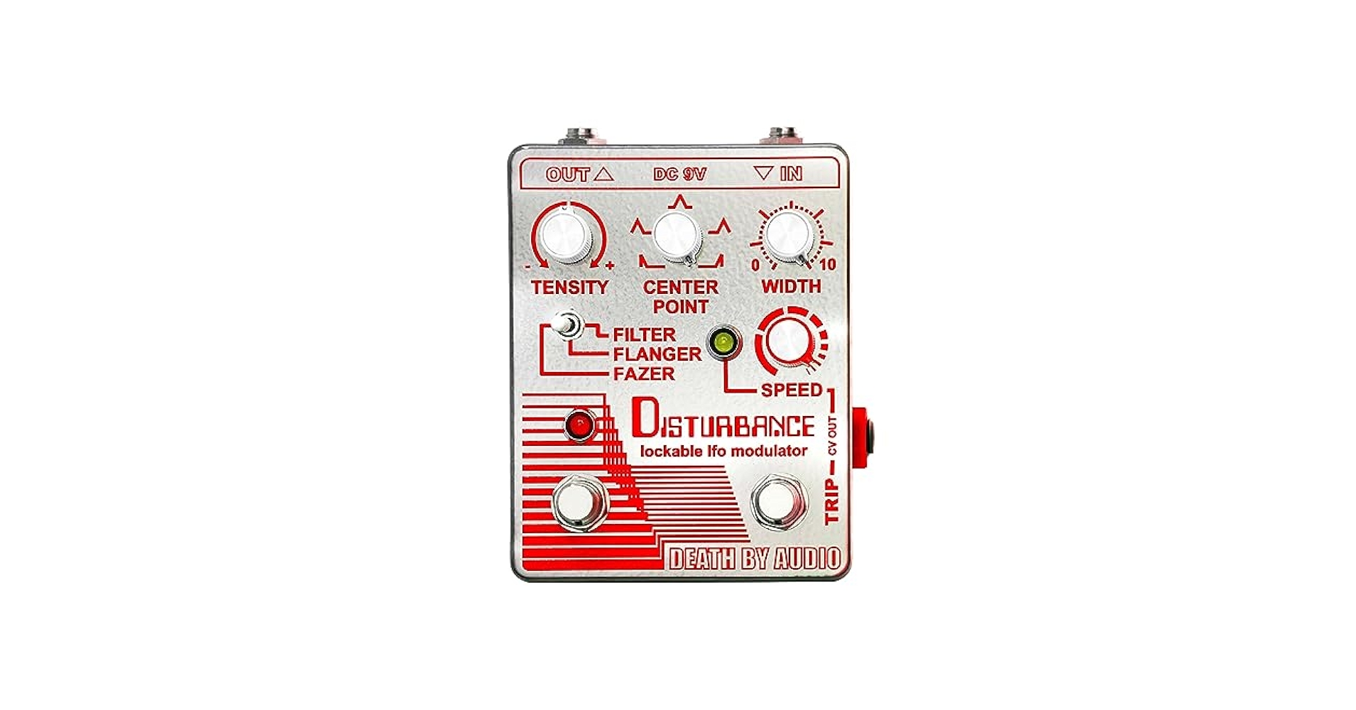 Death By Audio DISTURBANCE フィルター フランジャー Death By Audio DISTURBANCE フィルター フランジャー