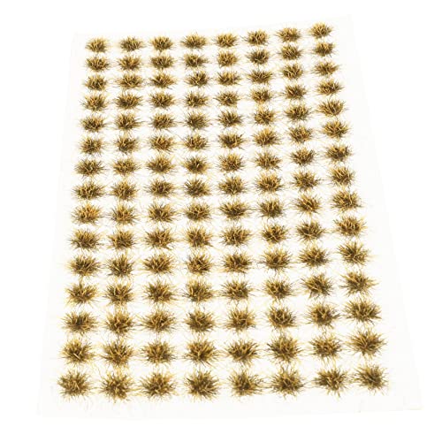 HYTROVE Miniature Herbes Statiques pour Décor De Maquette Touffes De Gazon Réalistes Kit DIY pour Décor Ferroviaire Jardins Miniatures Et Paysages Micro Boîte