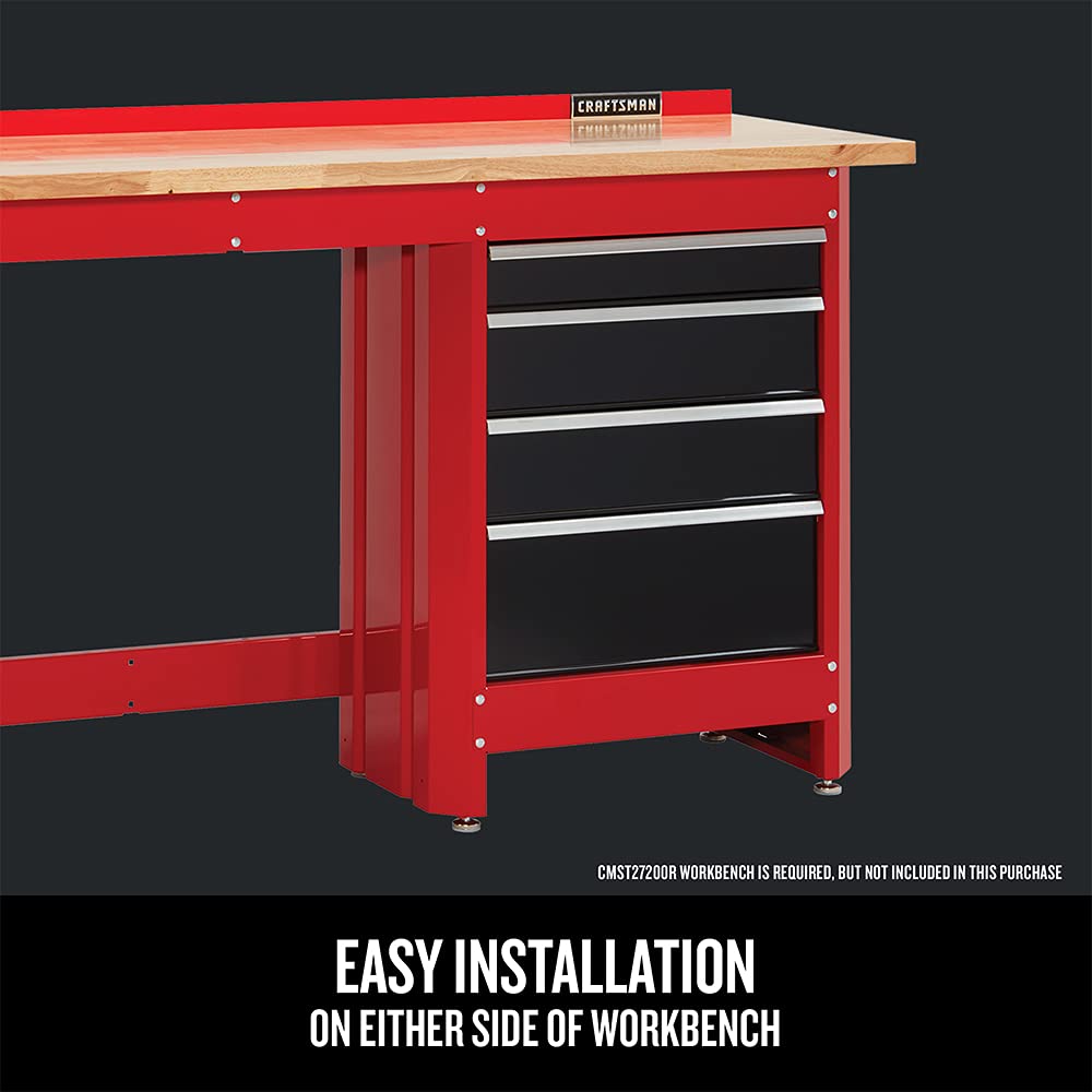 CRAFTSMAN 2000 Series Workbench, 4-Drawer Storage Module