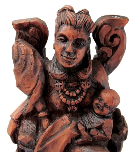 Dryad Design Estátua da Deusa Nórdica Frigga - Figura Pagã Viking Decoração de Casa (Acabamento em M