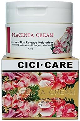 Cici Care Cherry Blossoms Placenta Extract Cream 100g 24 hours slow release moisturiser placenta aloe vera colleague vitamin E 100g