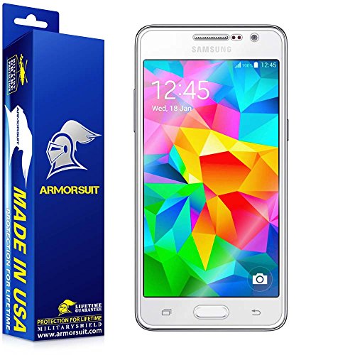 ArmorSuit MilitaryShield [Case Friendly] Screen Protector For Samsung Galaxy Grand Prime - Anti-Bubble HD Clear Film