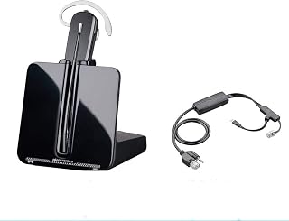 Plantronics-CS540 Convertible Wireless Headset with EHS Cable APP-51, Bundle for Polycom Phone Systems