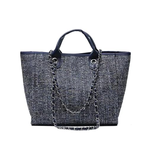 Sac fourre-tout en toile initial idéal pour voyager et s'évader en bord de mer