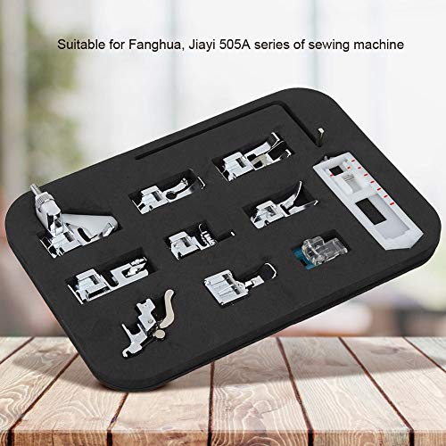 Set de 11 pies prensatelas para máquina de coser miniatura 3