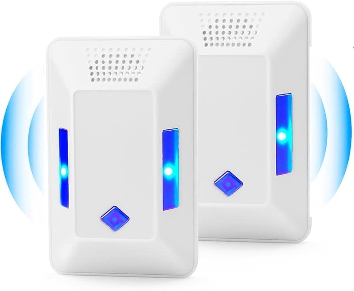 SYOSIUltrasonic Pest Repeller Plug in Bed Bug Trap Rodent Mosquito Mice Roach Killer Indoor Infestation Mouse Traps Indoor for Home Bedroom Office Kitchen Warehouse Hotel Safe for Human and Pet 2Pack