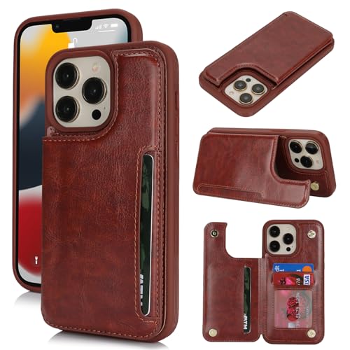 Protection RFID iPhone 13 Pro Max contre le piratage bancaire | Étui portefeuille