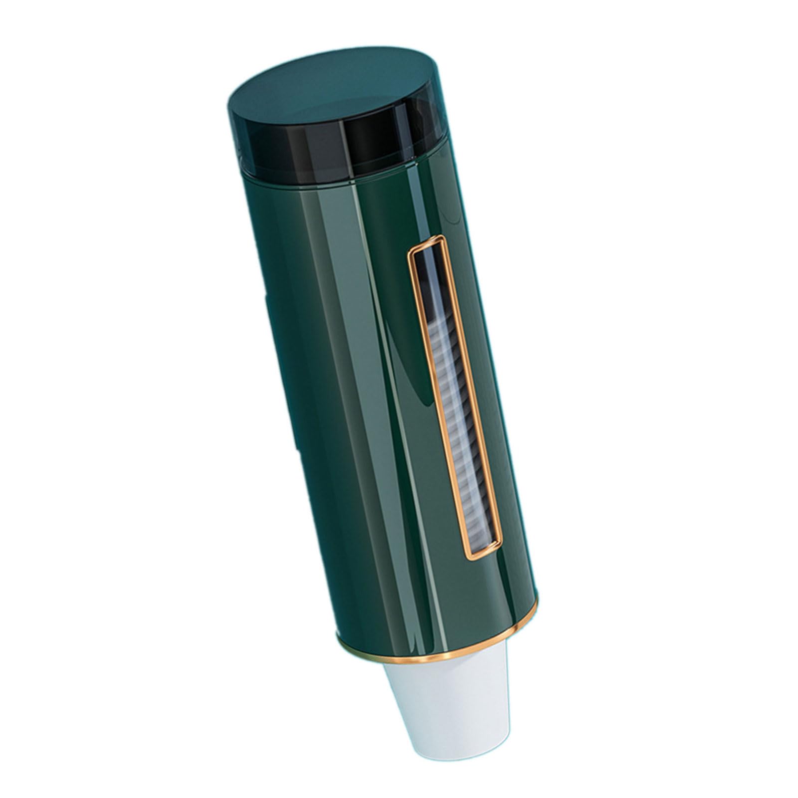 Buxuaaaa Practical Cup Dispenser Wall Mounted Cup Holder Bathroom Holder with Adjustable for Paper Cups Paper