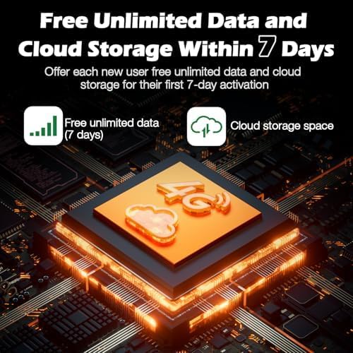 VOOPEAK Cellular Trail Camera - 2K Live Streaming Game Camera with Built-in SIM Card, 0.1s Motion Activated for Wildlife Monitoring with 850nm No-Glow Night Vision, IP66 Waterproof