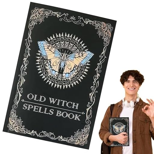 Genérico Libro de hechizos, cuaderno antiguo de hechizos reales, folleto de suministros de vintage, Halloween Decor Journal Prop Navidad Hombres Mujeres | Ya disponible en tu tienda friki favorita! En mundofriki.es! Genérico Libro de hechizos, cuaderno antiguo de hechizos reales, folleto de suministros de vintage, Halloween Decor Journal Prop Navidad Hombres Mujeres | Ya disponible en tu tienda friki favorita! En mundofriki.es!