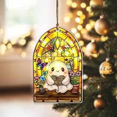 Boo Book Christmas Ornament a