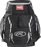 Rawlings R400 Youth Players Team Equipment Backpack, Black