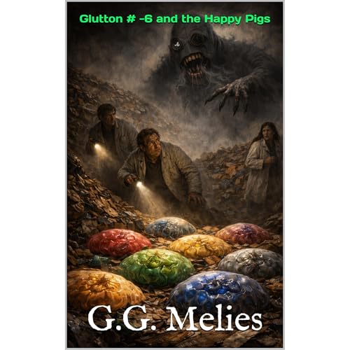 Glutton # -6 and the Happy Pigs Audiobook By G.G. Melies cover art