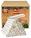 5-6 Inches Retriever Roll Skinny - Chewing Dog Treat for Small Dogs, 100% Natural - Natural Grass Fed Livestock from South America – USDA/FDA Approved (50 Pack)