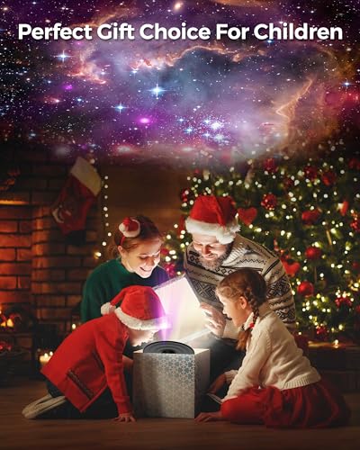 Projecteur Galaxy FLEWKEN avec rotation 360° et LED de couleurs - 6