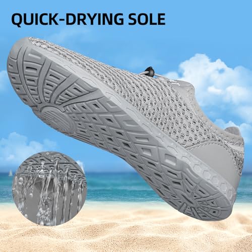 Image of DOUSSPRT Men's Water Shoes Quick Drying Sports Aqua Shoes