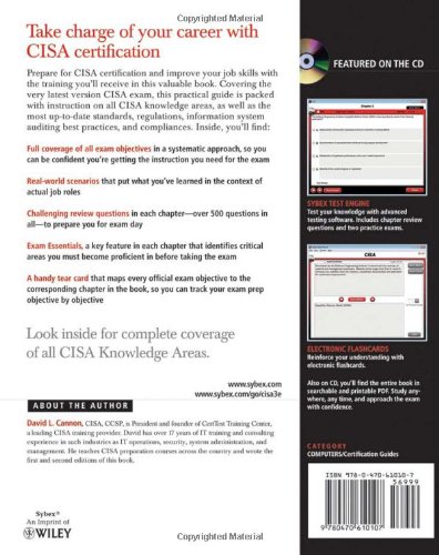 Cisa Certified Information Systems Auditor Study Guide Buy