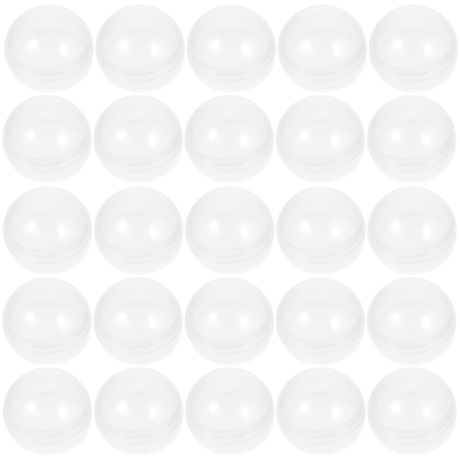 Garneck Lot de 49 boules de tombola numérotées en plastique pour jeux de bingo amusants, légers et portables, accessoires de jeu pour adultes