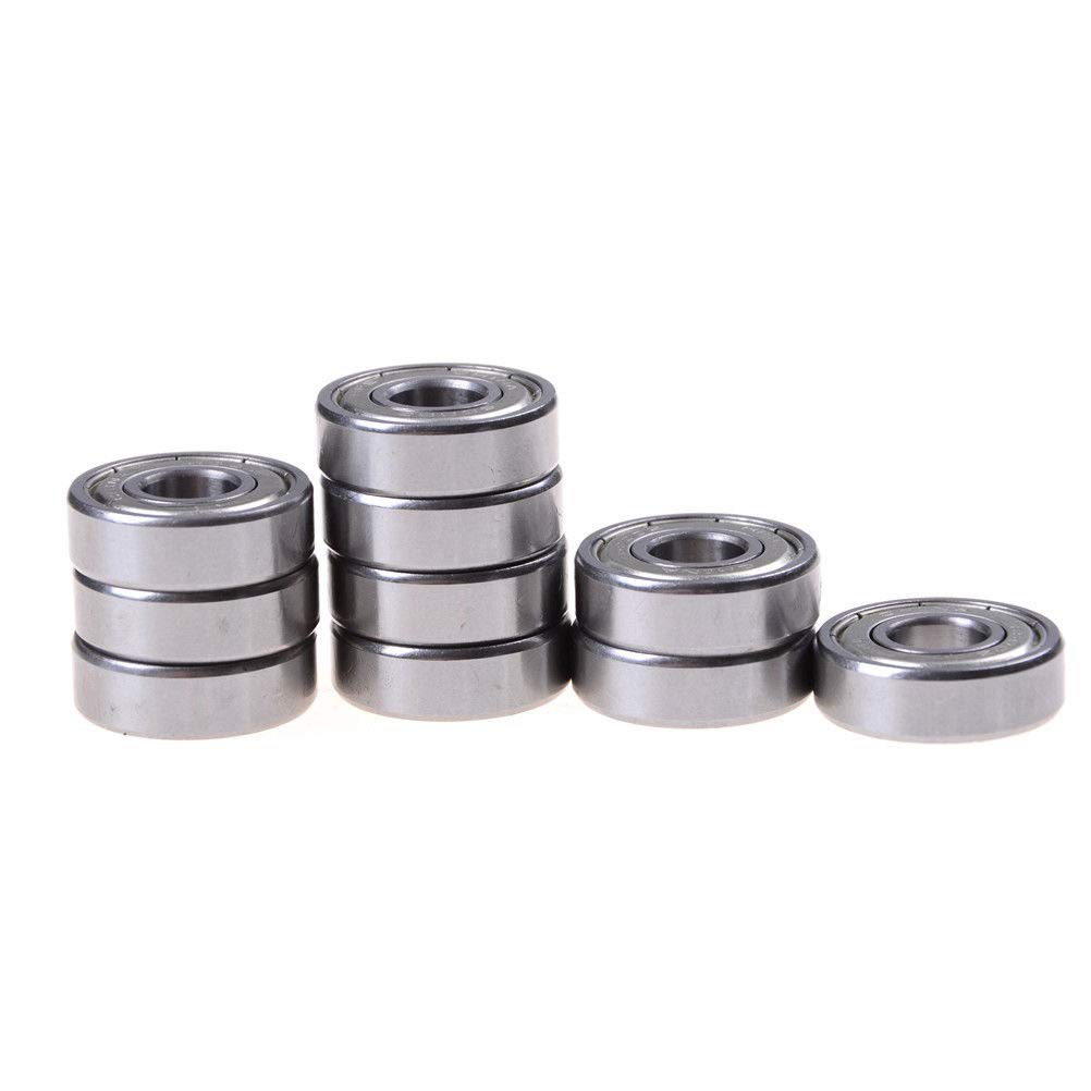 Invento 10pcs 6001 ZZ 12x28x8mm for 12mm Rod Radial Ball Bearings- Robotics/DIY Projects (B07HMGSPCH) Amazon Price History, Amazon Price Tracker