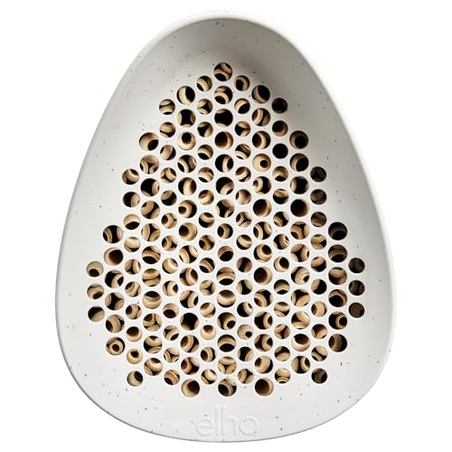 Elho Essential Bee Hotel 18cm - Insektenhotel für Bienen...